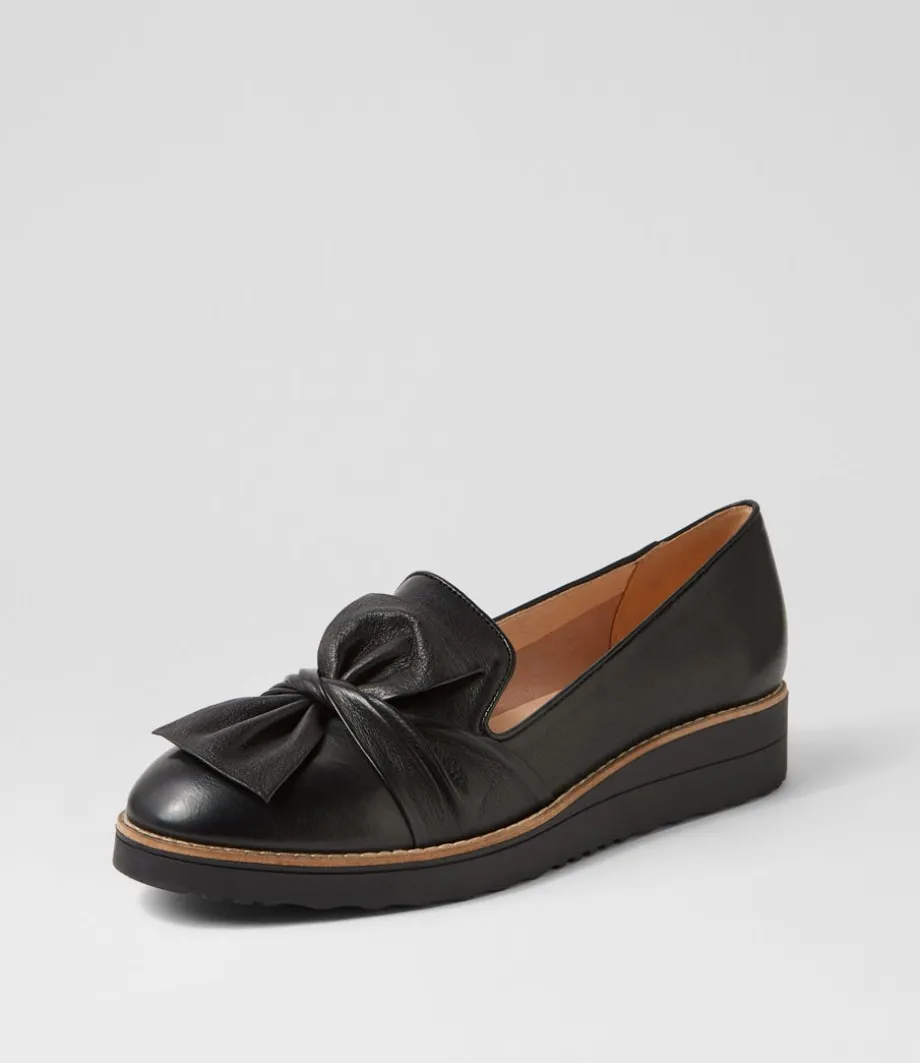 Oclem Lrg Black Patent Leather Loafers<TOP END Cheap
