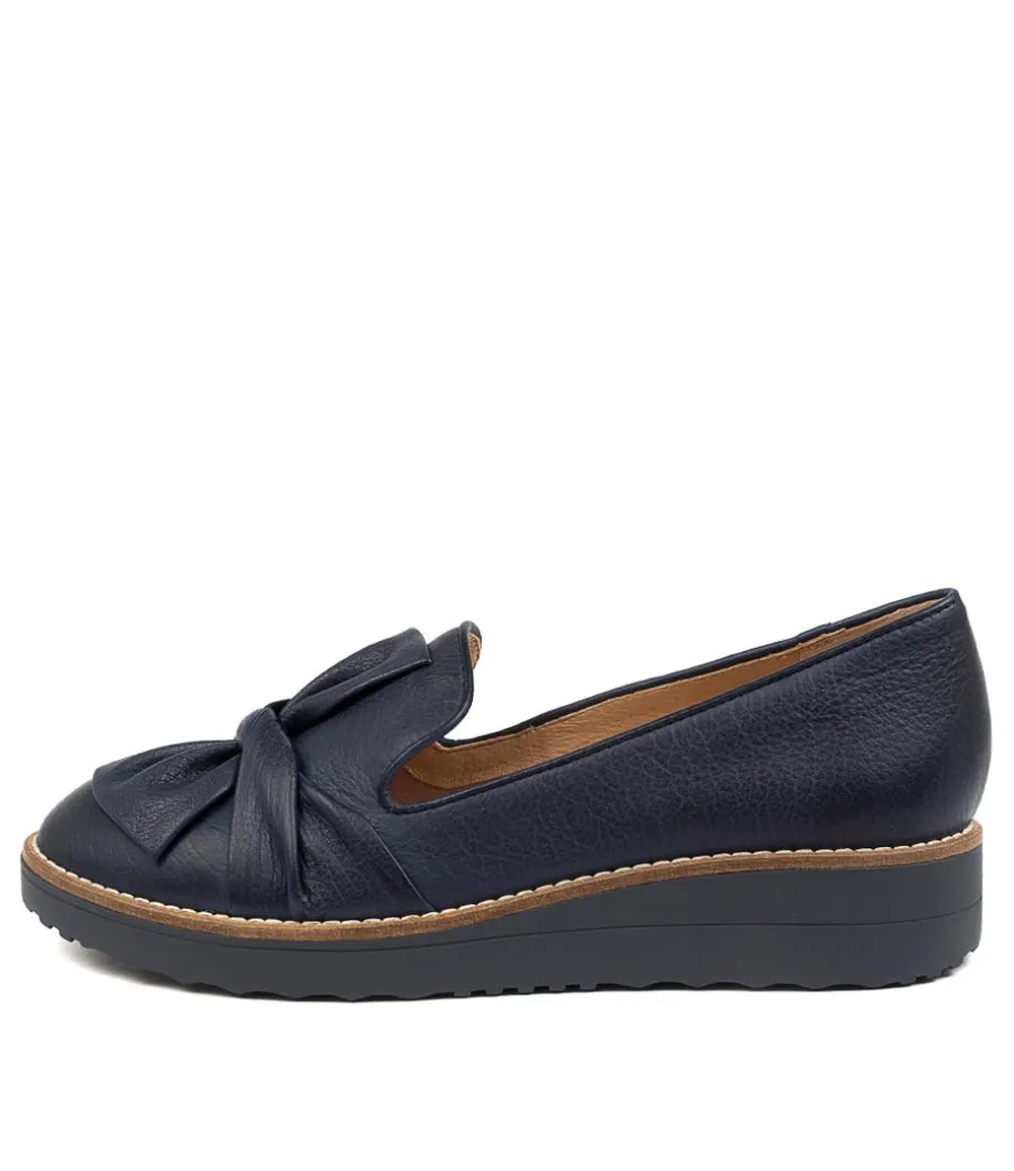 Oclem Navy Navy Sole Leather<TOP END Discount