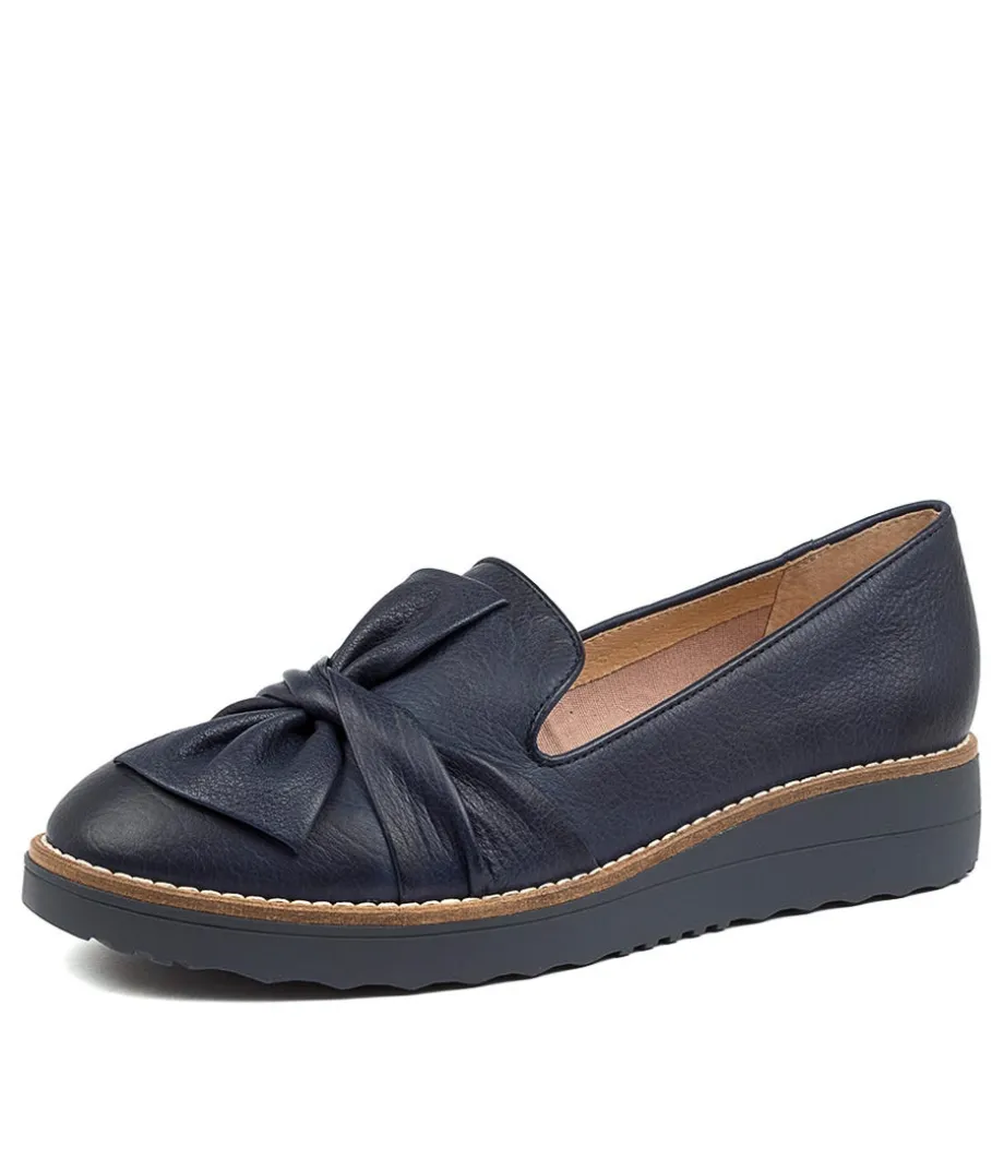 Oclem Navy Navy Sole Leather<TOP END Discount