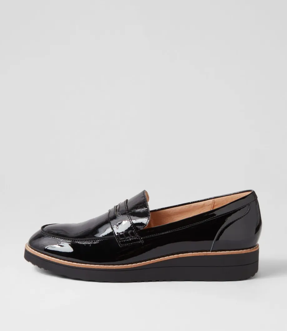 Oley Black Patent Leather Loafers<TOP END Online