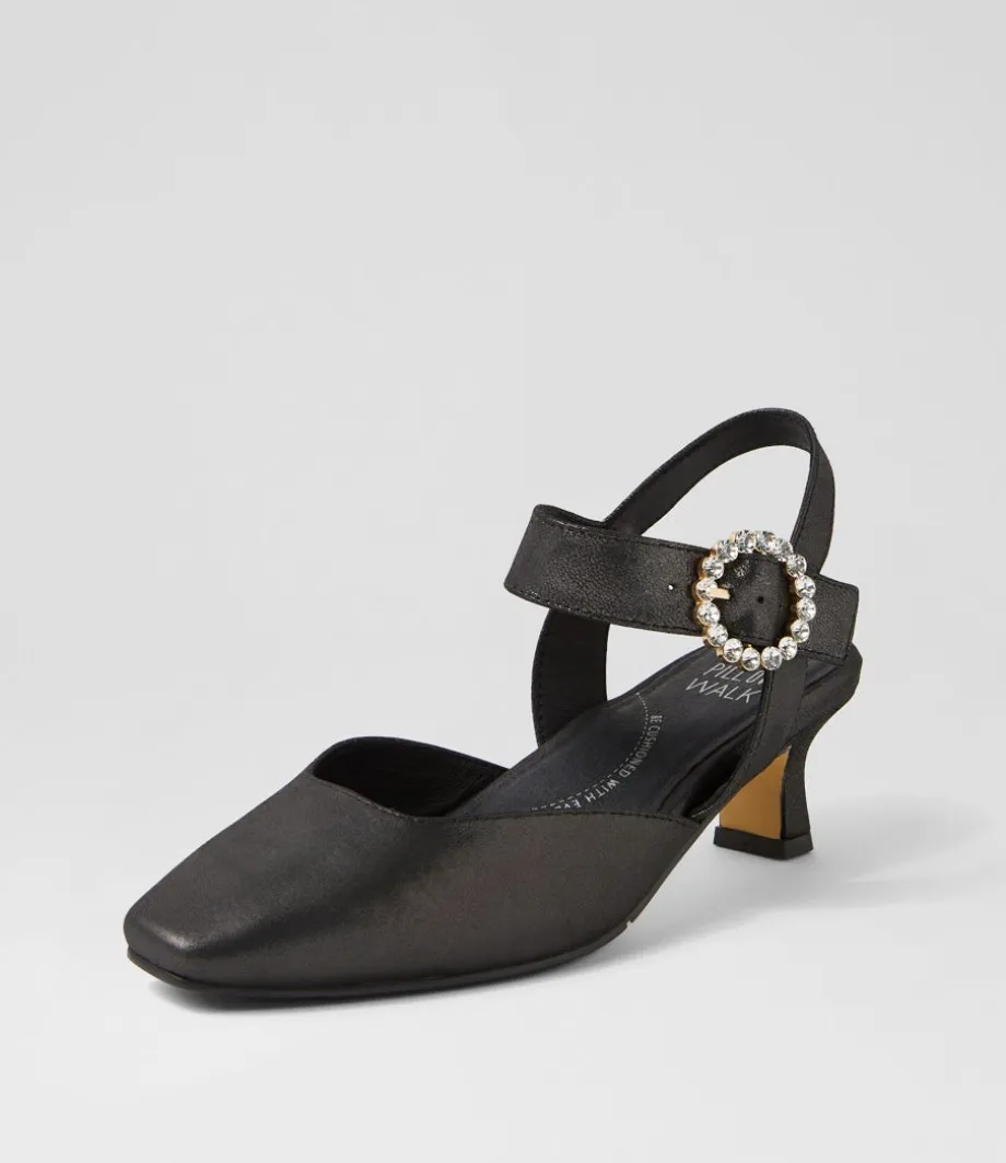 orella_xw_black_shimmer_leather_heels_1.webp Orella Xw Black Shimmer Leather Heels<ZIERA Sale