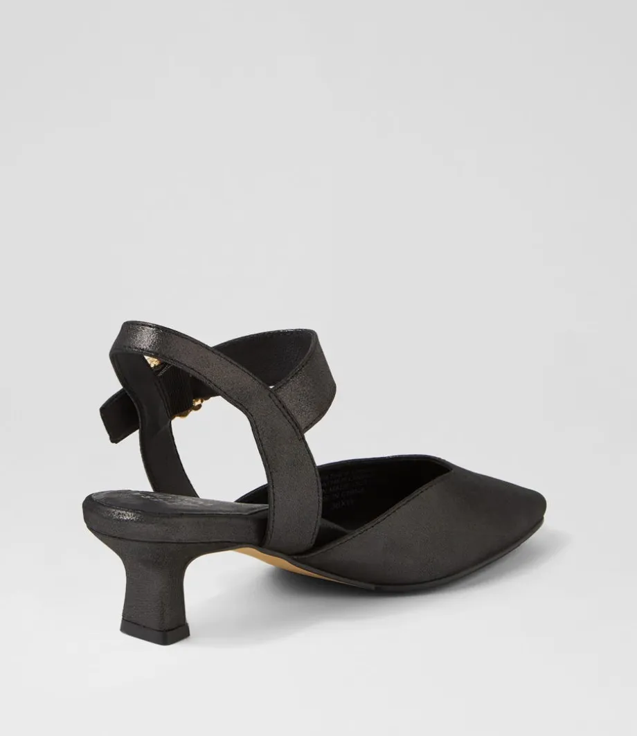 orella_xw_black_shimmer_leather_heels_2.webp Orella Xw Black Shimmer Leather Heels<ZIERA Sale