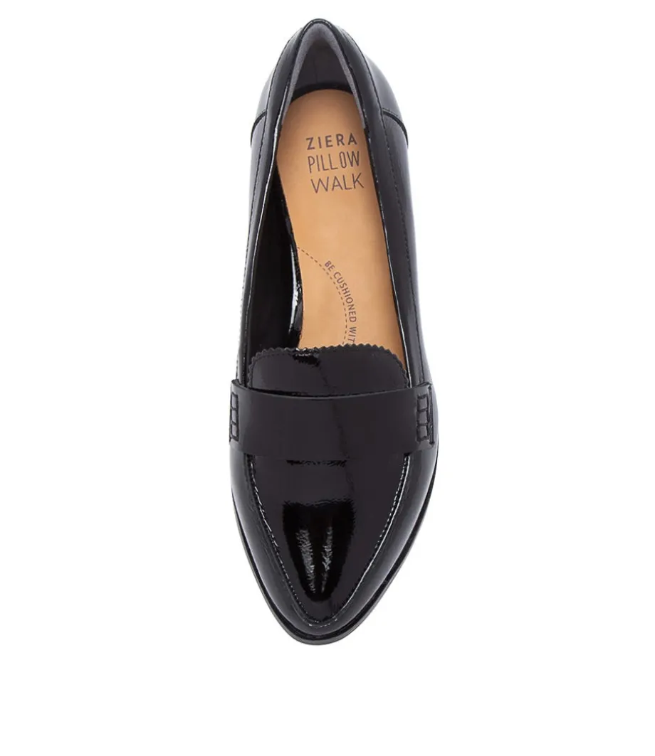 oreta_xw_black_patent_leather_loafers_4.webp Oreta Xw Black Patent Leather Loafers<ZIERA Flash Sale