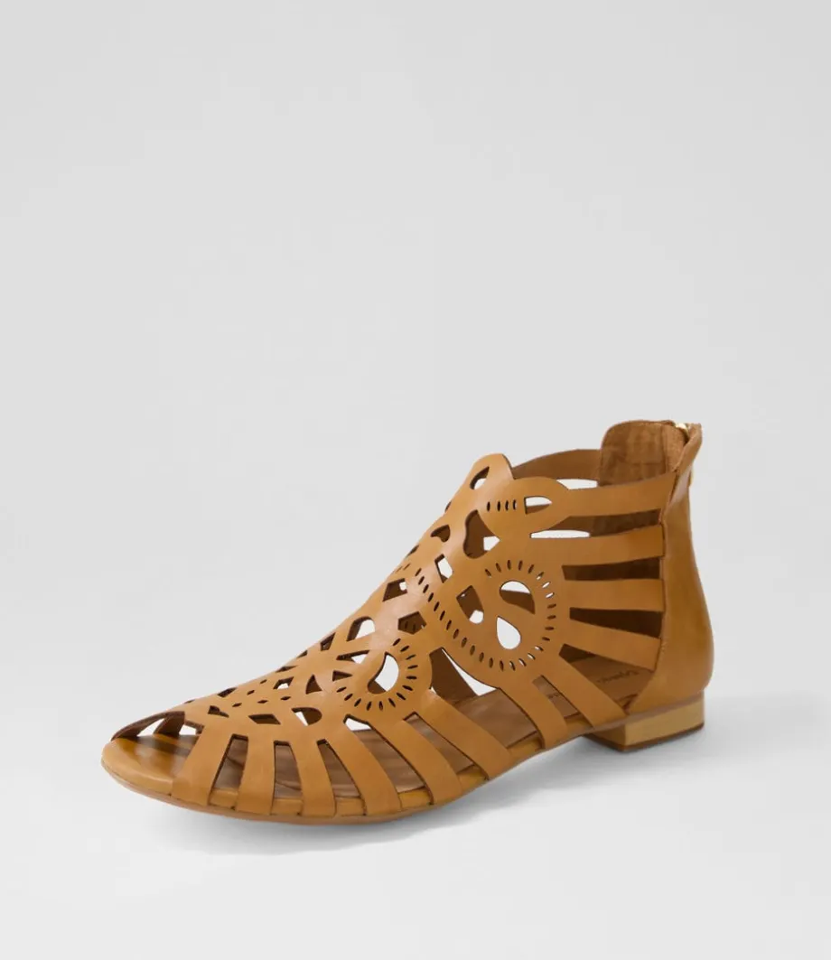 palermo_tan_leather_sandals_1.webp Palermo Tan Leather Sandals<DJANGO & JULIETTE Cheap
