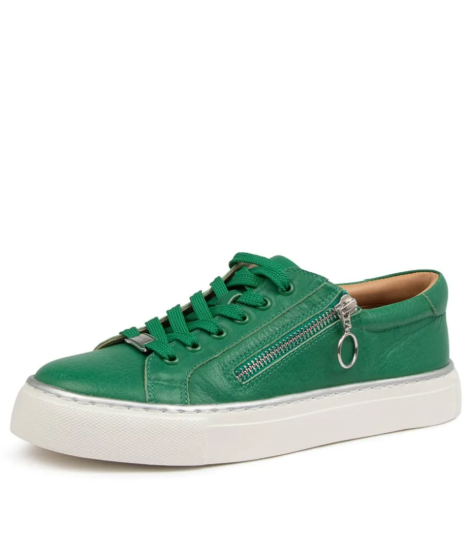 Pamela Xf Emerald Leather<ZIERA Flash Sale