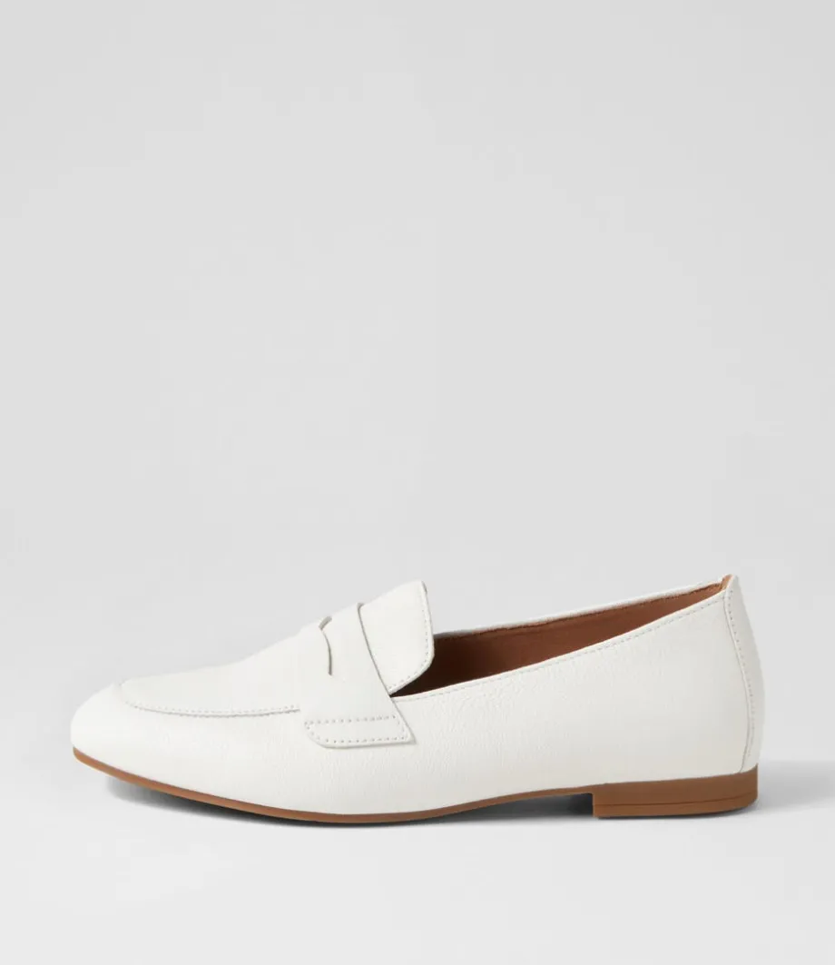 Phoebe Latte Leather Loafers<GABOR Cheap