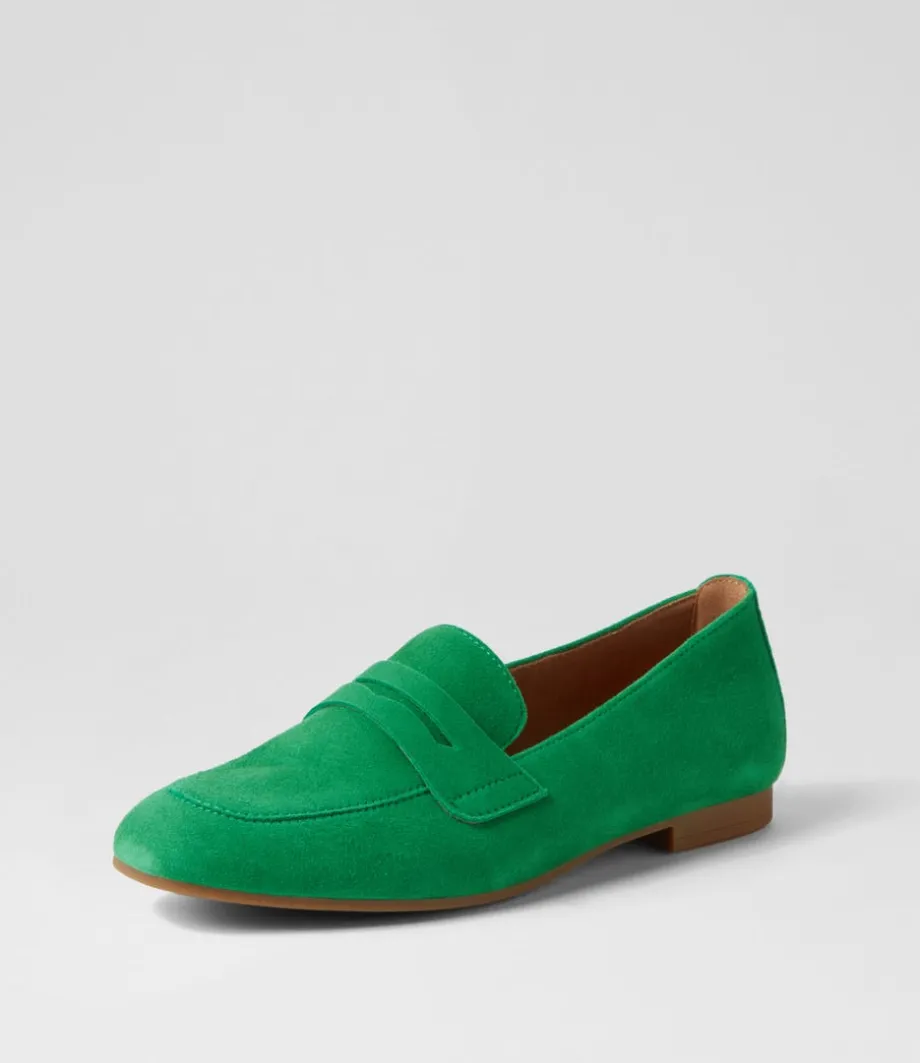 phoebe_verde_suede_loafers_1.webp Phoebe Verde Suede Loafers<GABOR Hot