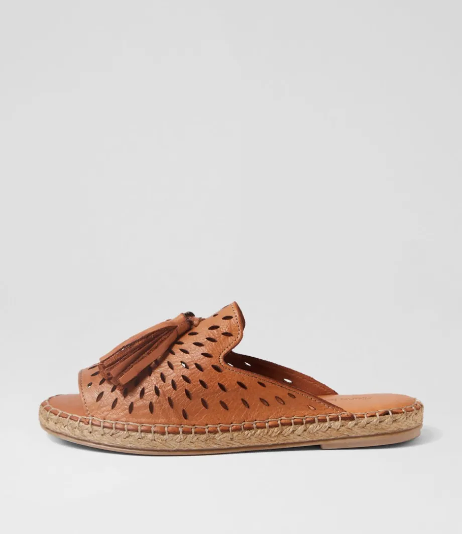 Pinetree Tan Leather Sandals<DIANA FERRARI Outlet