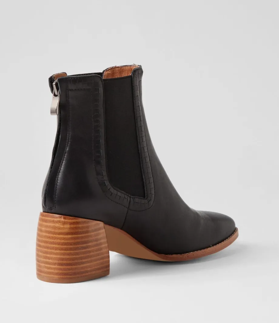 played_black_natural_leather_chelsea_boots_2.webp Played Black Natural Leather Chelsea Boots<MOLLINI Store