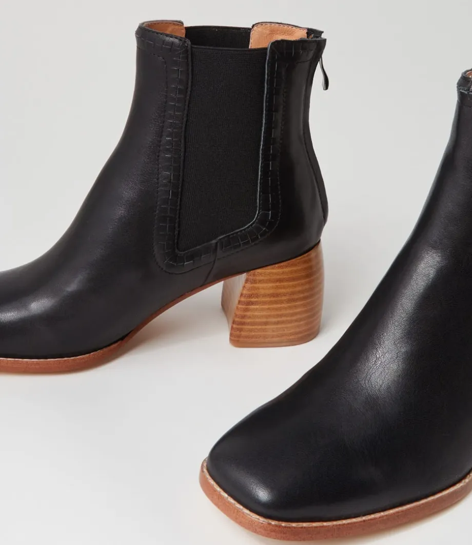 played_black_natural_leather_chelsea_boots_4.webp Played Black Natural Leather Chelsea Boots<MOLLINI Store