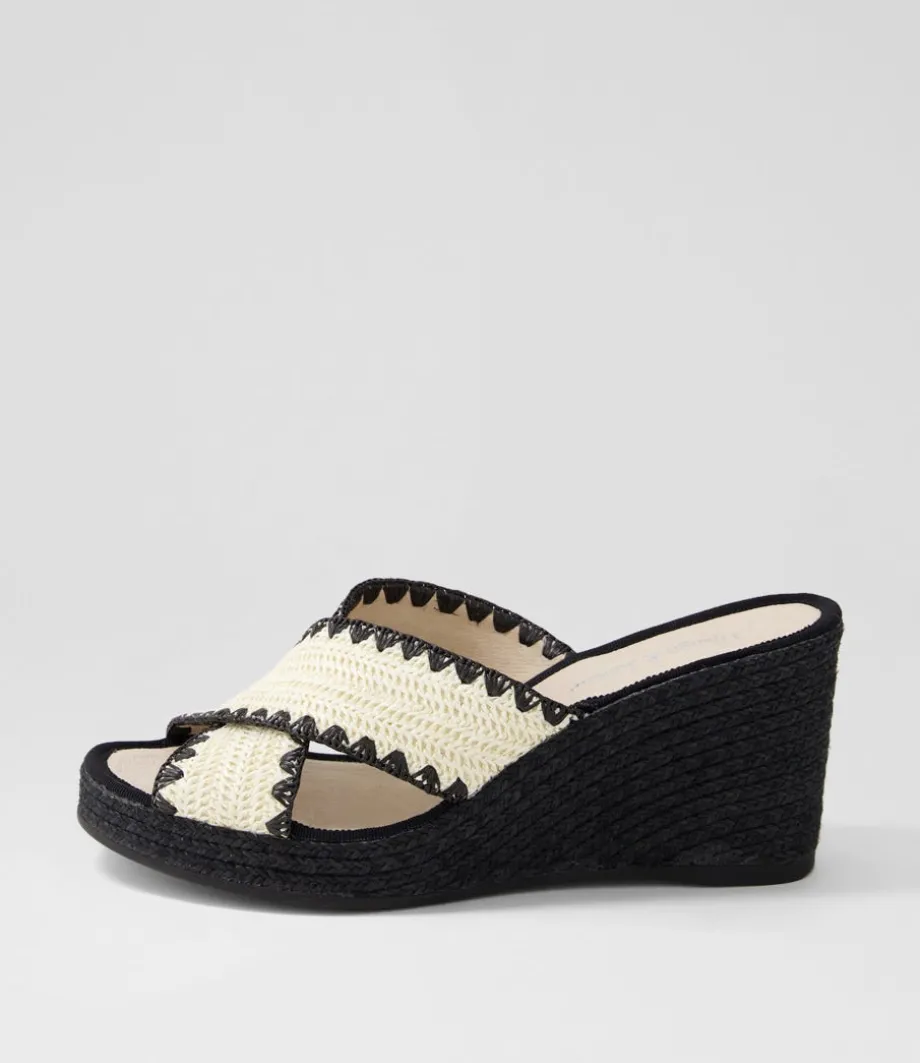 Prindle New Nude Gum Sole Synthetic Raffia Espadrilles<DJANGO & JULIETTE Flash Sale