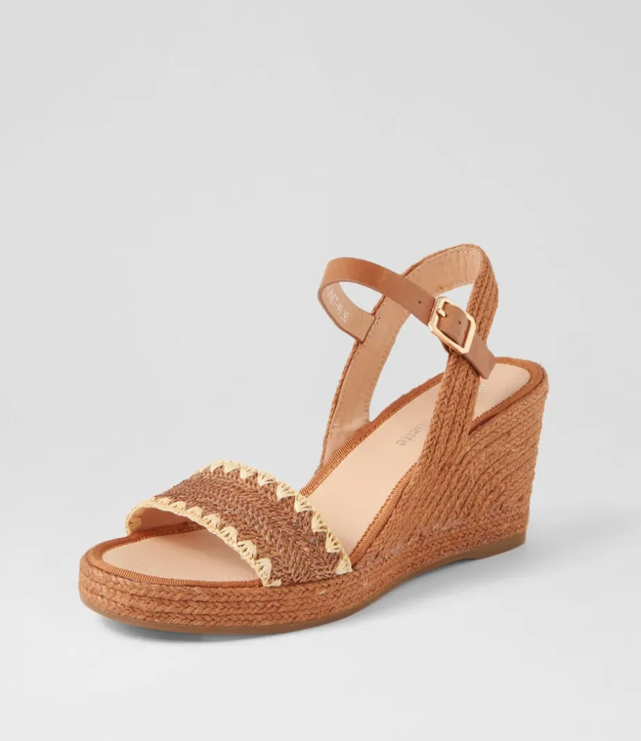 Prophet Tan Multi Sandals<DJANGO & JULIETTE Store