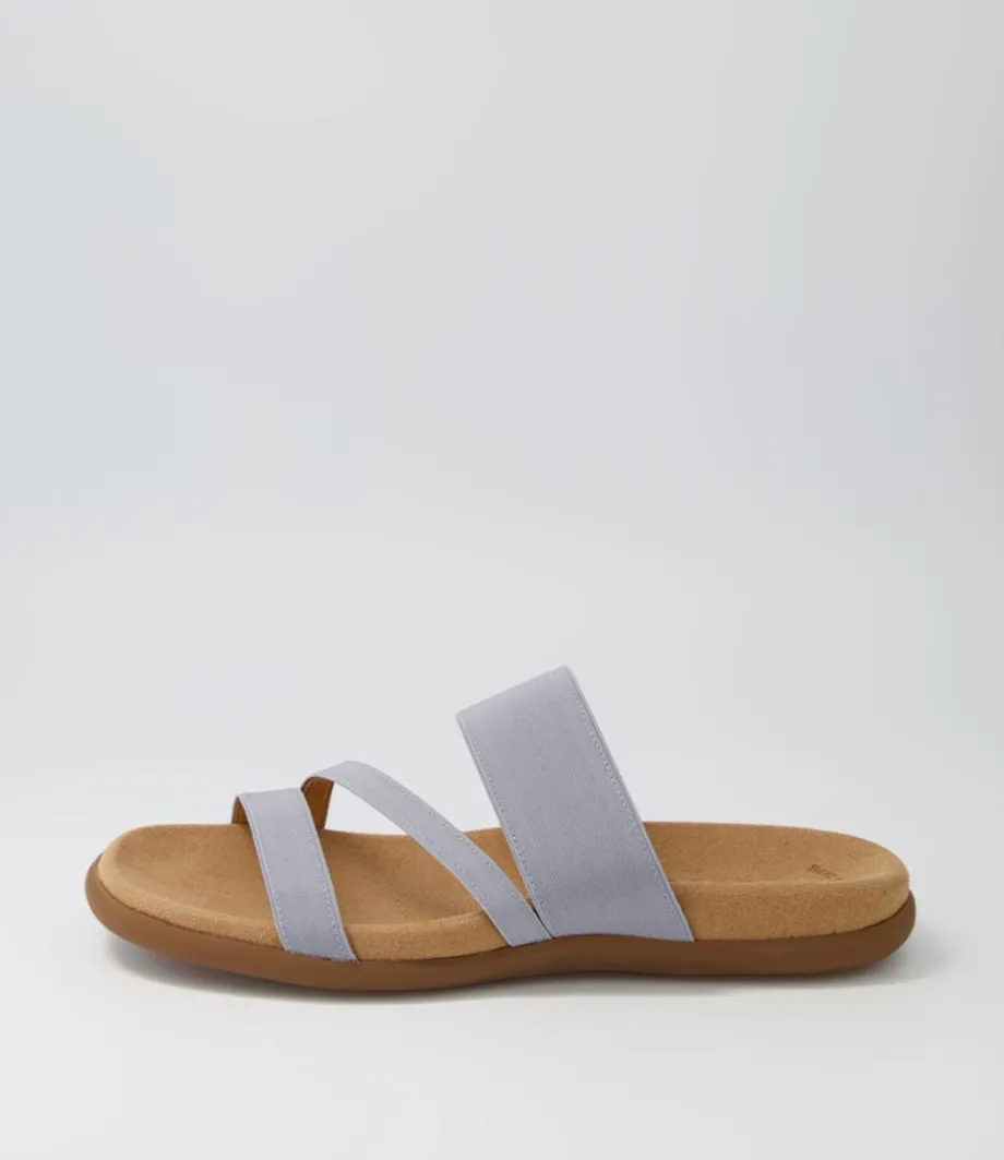 Rachie Aquamarin Elastic Sandals<GABOR Clearance