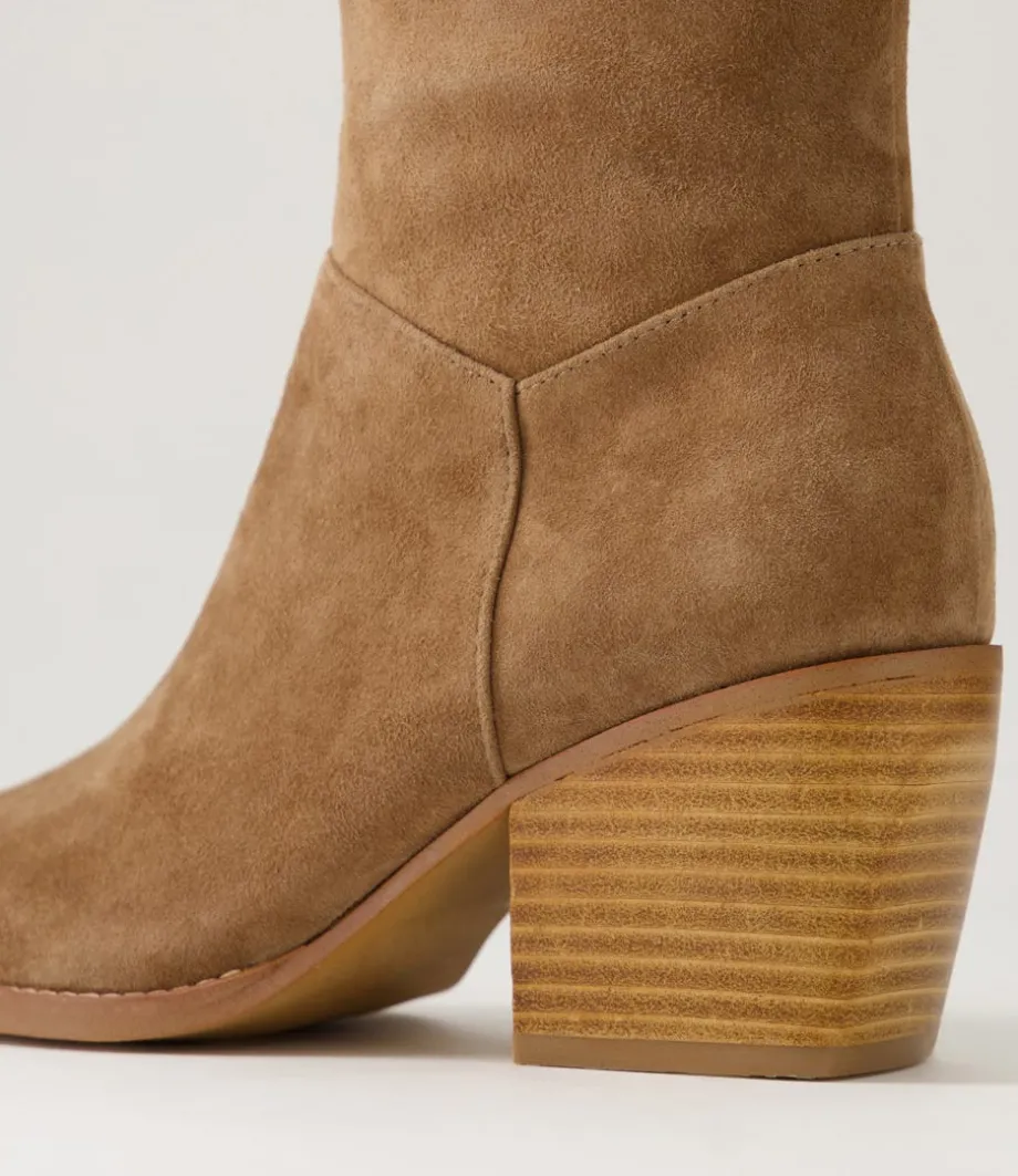 raxel_light_choc_suede_ankle_boots_4.webp Raxel Light Choc Suede Ankle Boots<TOP END Best Sale