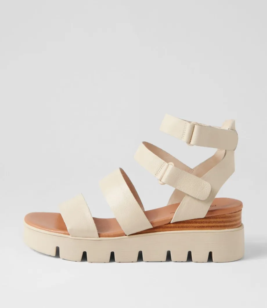 Rhean Milk Leather Sandals<DJANGO & JULIETTE Best Sale