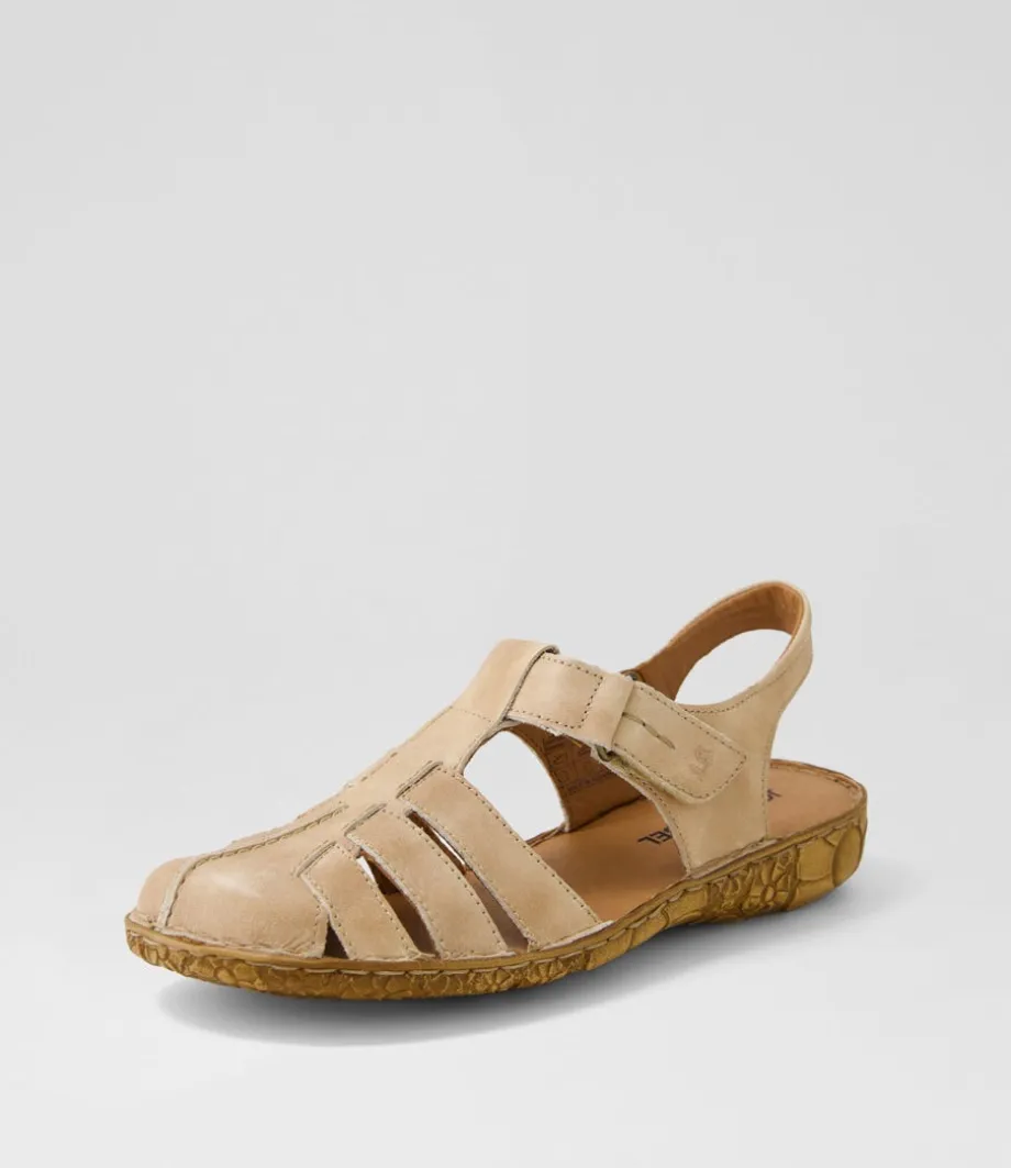 Rosalie 48 Creme Leather Flat Shoes<JOSEF SEIBEL Fashion