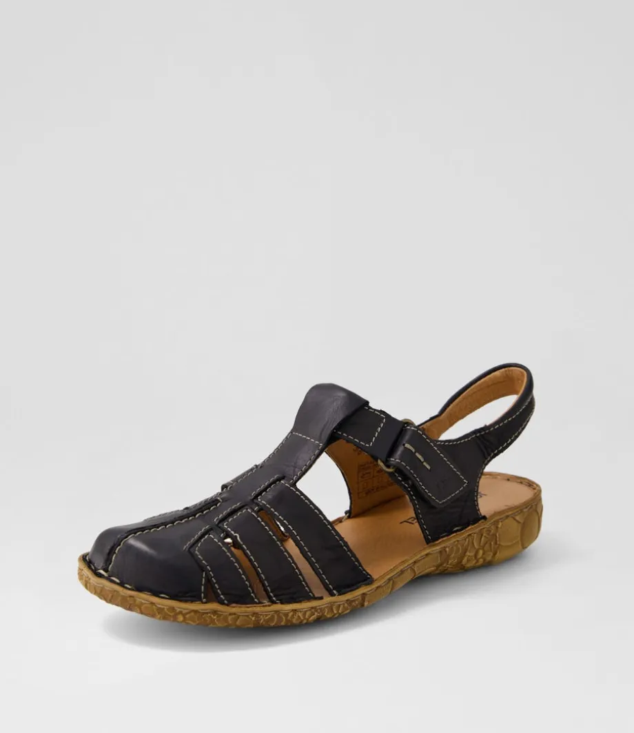 Rosalie 48 Schwarz Leather Flat Shoes<JOSEF SEIBEL Hot