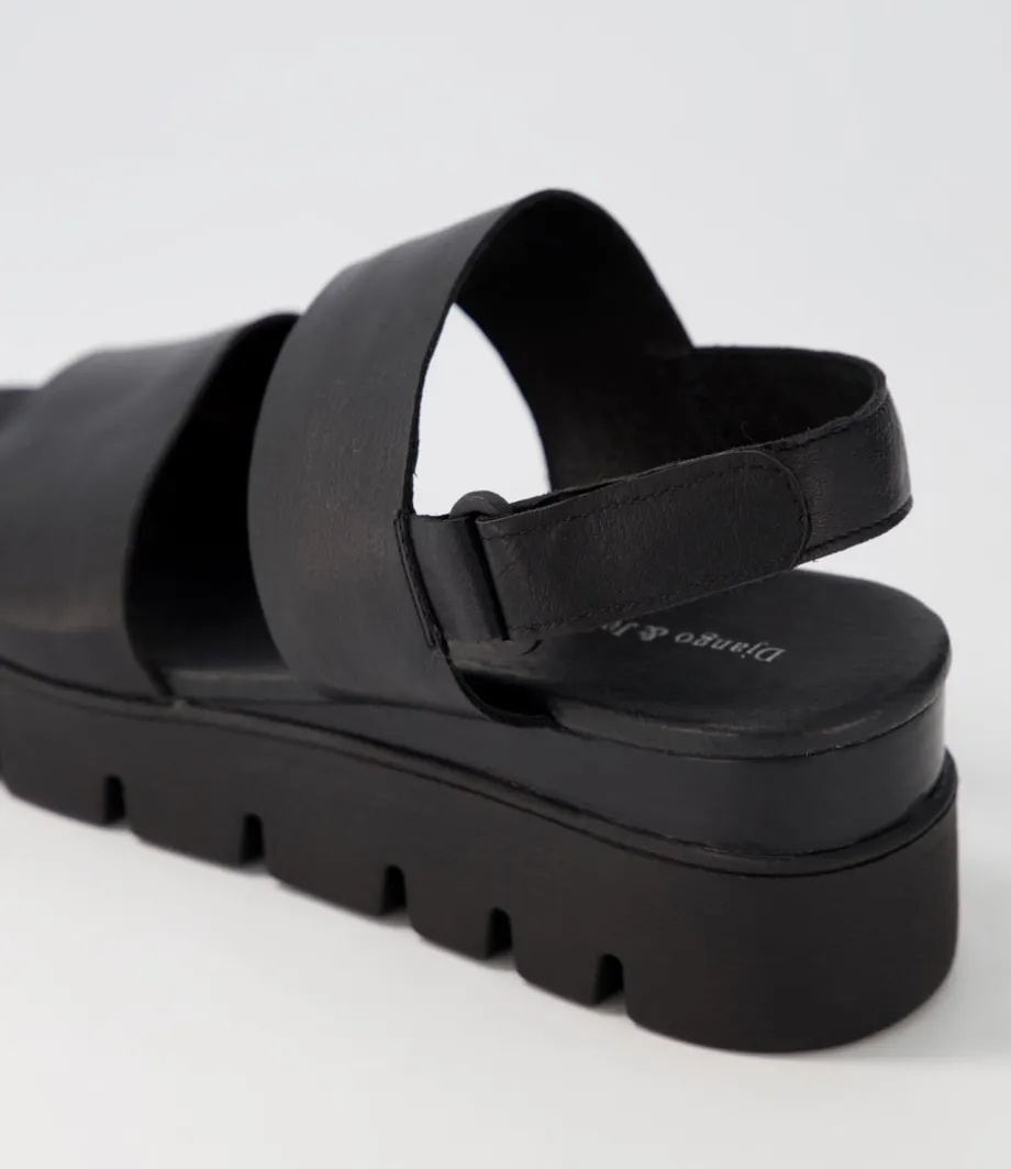 runar_black_leather_sandals_4.webp Runar Black Leather Sandals<DJANGO & JULIETTE Shop