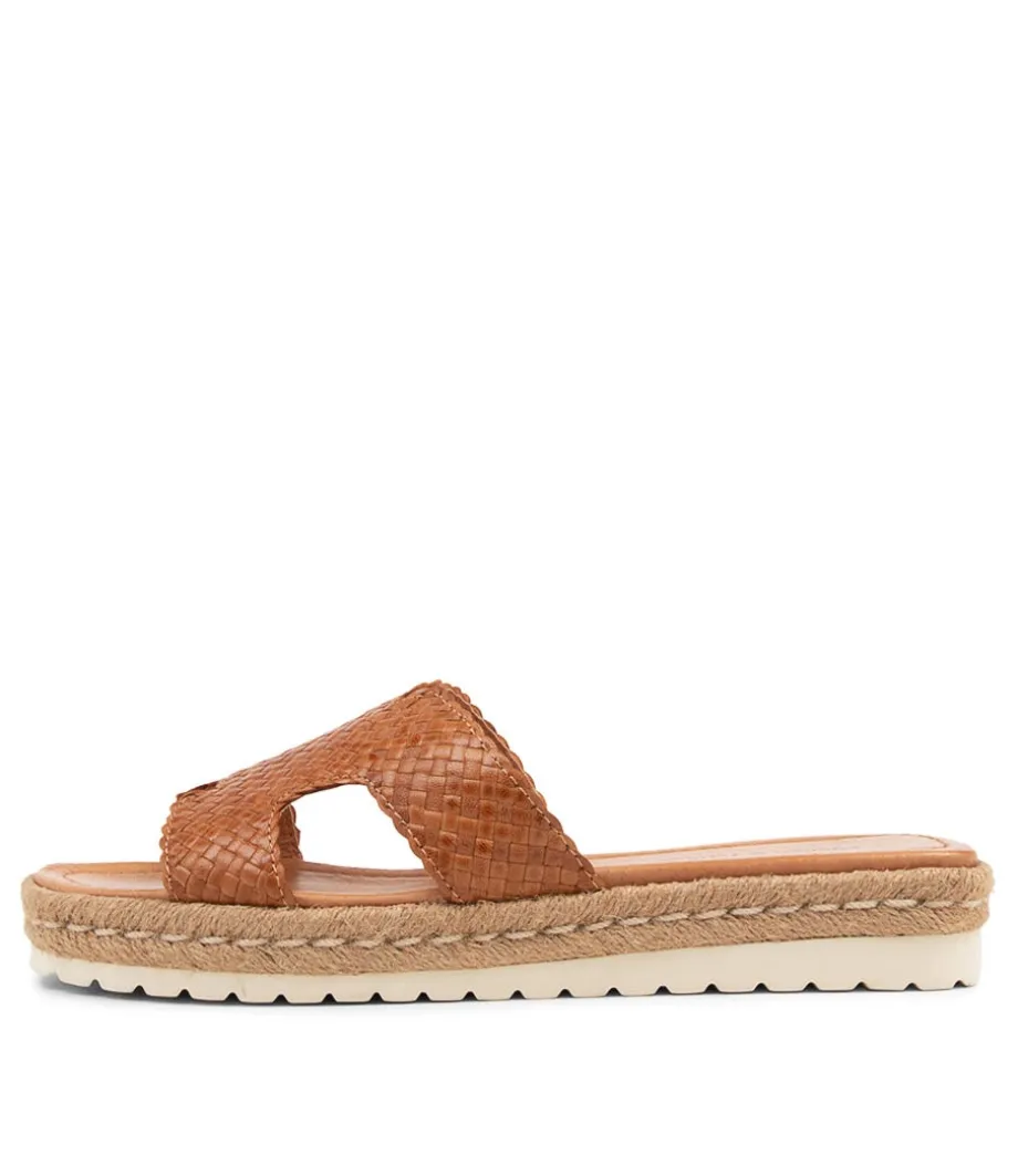 Sabeen Tan Weave Espadrilles<DJANGO & JULIETTE Fashion