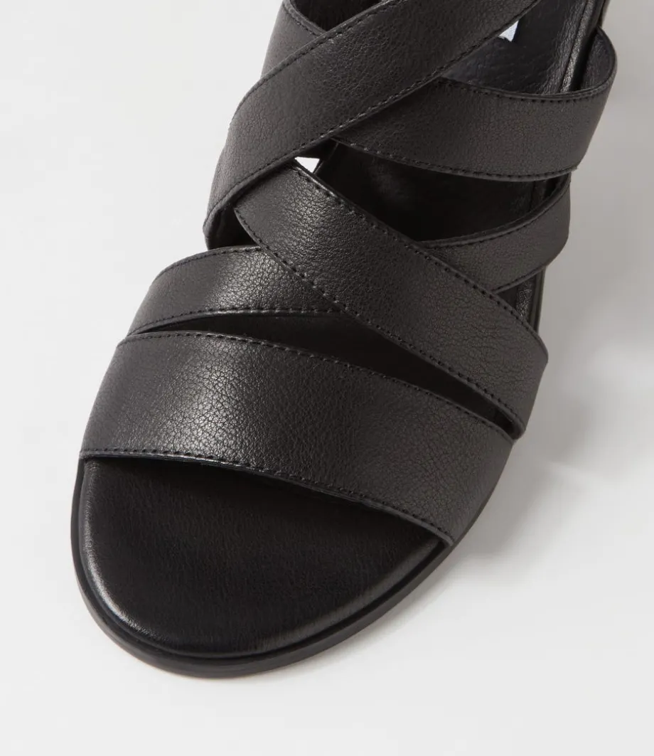 sadals_black_leather_sandals_3.webp Sadals Black Leather Sandals<DJANGO & JULIETTE Shop