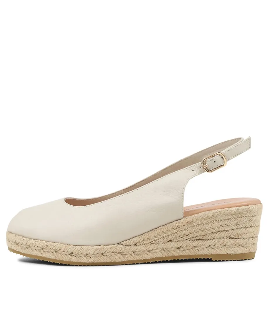 Saniarly Almond Natural Rope Leather Sandals<DJANGO & JULIETTE Best Sale