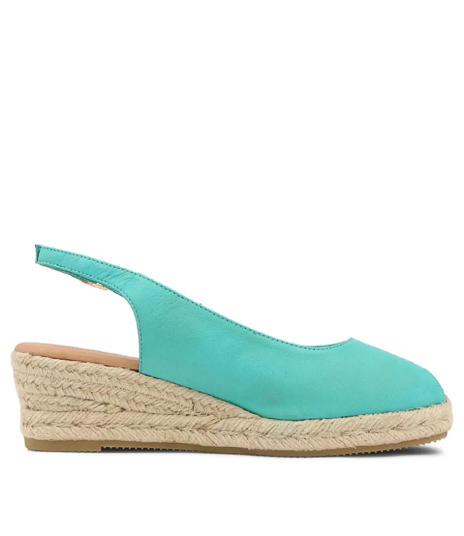 saniarly_light_emerald_rope_leather_sandals_3.webp Saniarly Light Emerald Rope Leather Sandals<DJANGO & JULIETTE Discount