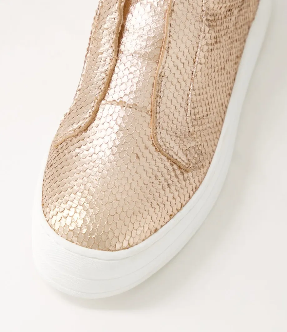 shia_rose_gold_small_cut_leather_sneakers_3.webp Shia Rose Gold Small Cut Leather Sneakers<DJANGO & JULIETTE Outlet