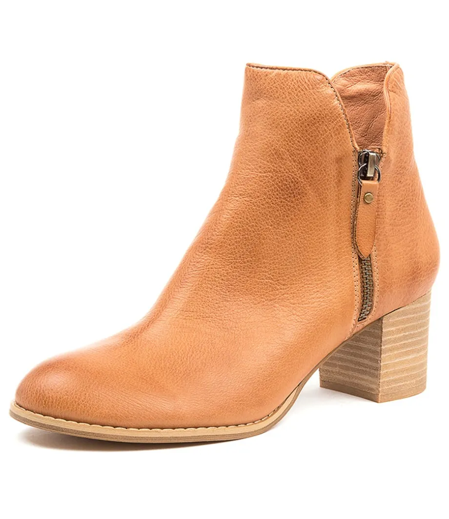Shiannely Dk Tan Leather<DJANGO & JULIETTE Online