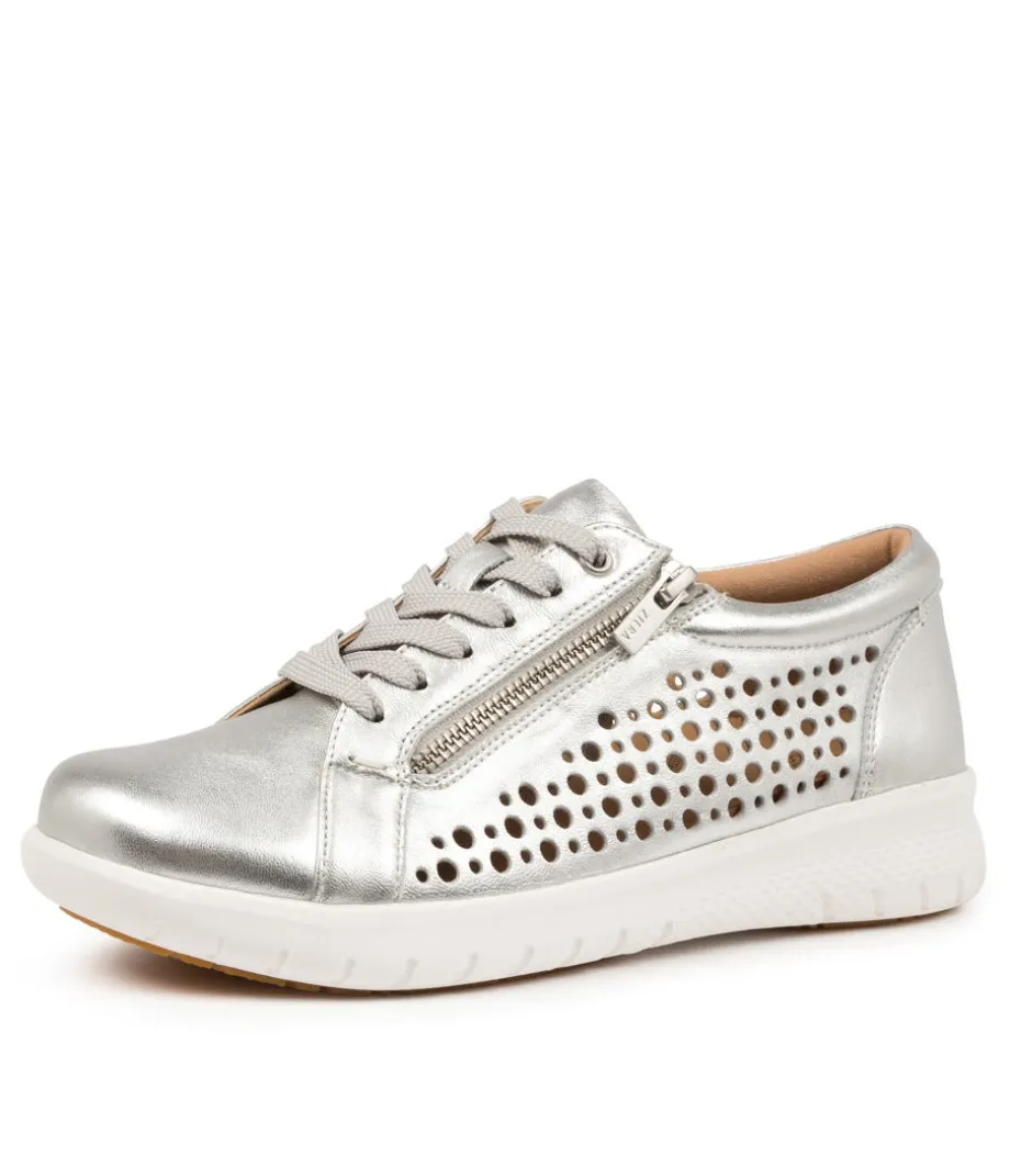 Shovo Xf Silver Leather<ZIERA Shop