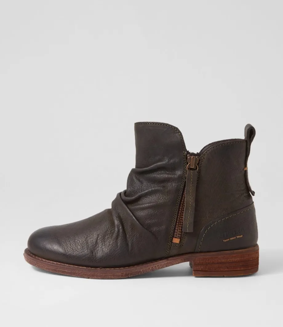 Sienna 38 Bosco Leather Ankle Boots<JOSEF SEIBEL Sale