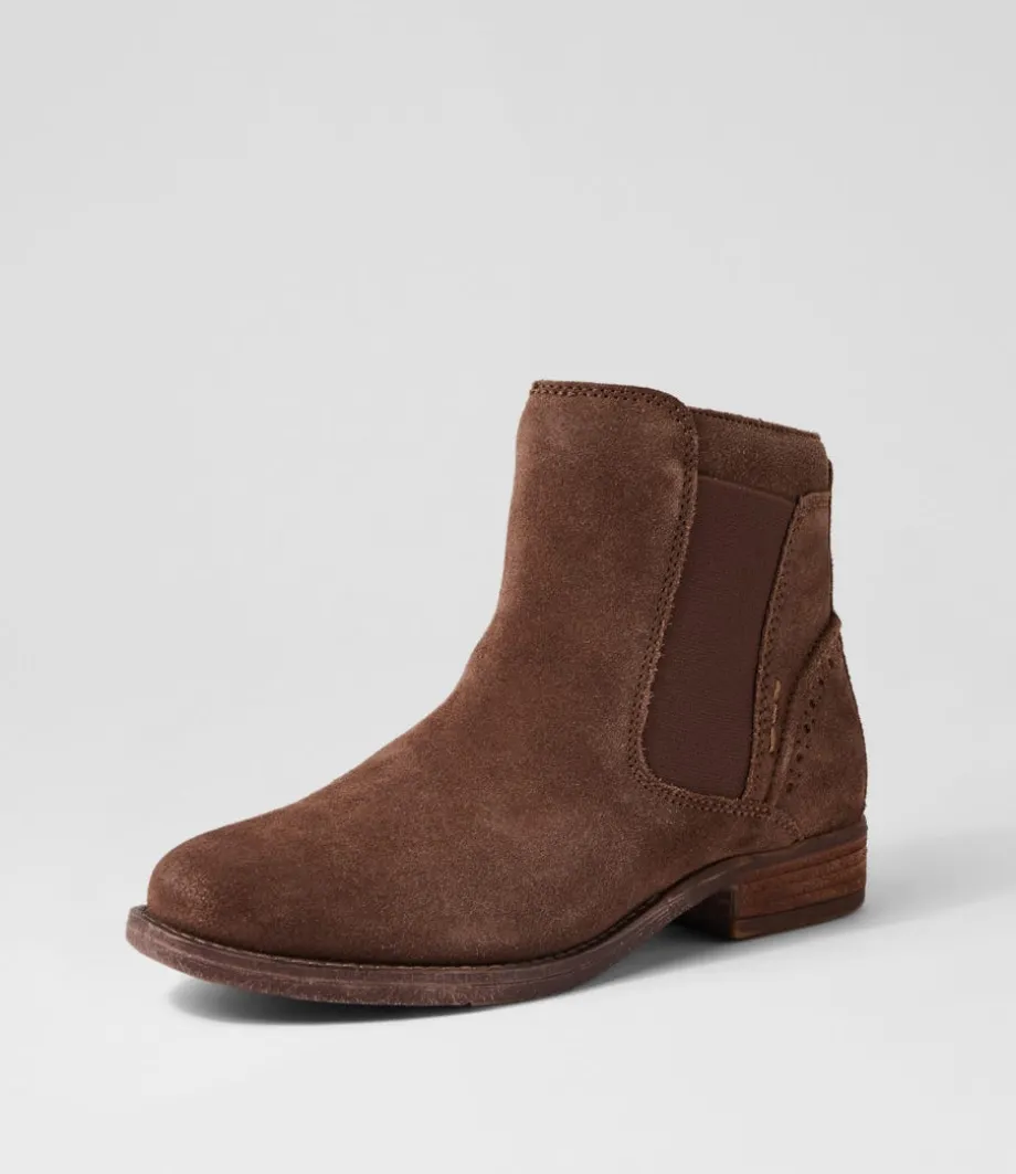 Sienna 35 Taupe Leather Chelsea Boots<JOSEF SEIBEL Discount