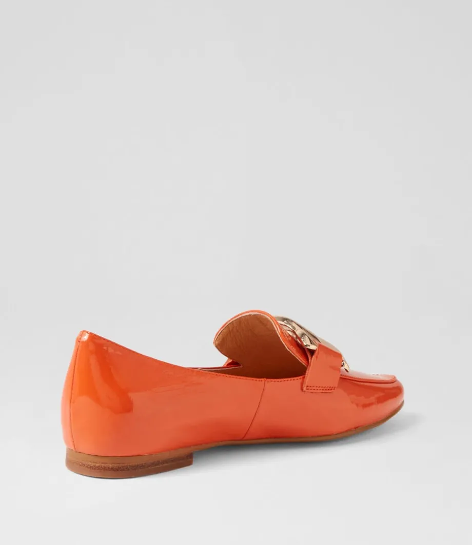 socoro_orange_patent_leather_flat_shoes_2.webp Socoro Orange Patent Leather Flat Shoes<TOP END Best