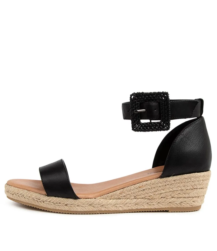 Sprout Lrg Black Leather<DJANGO & JULIETTE Online