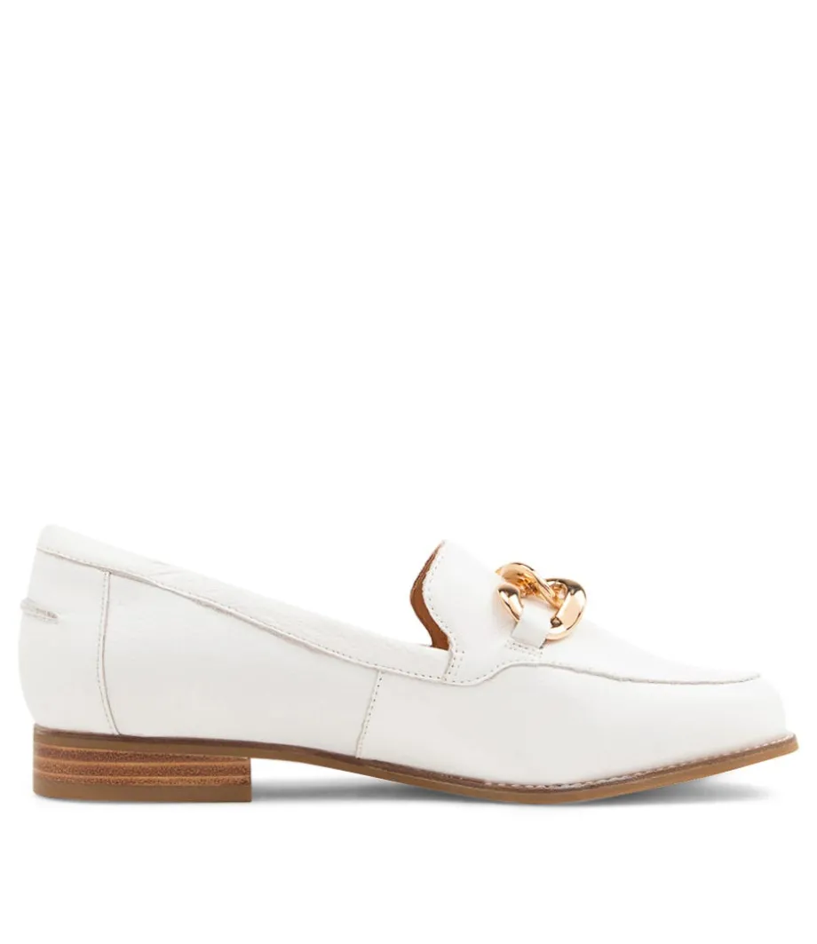 tamya_xf_white_leather_loafers_3.webp Tamya Xf White Leather Loafers<ZIERA Online