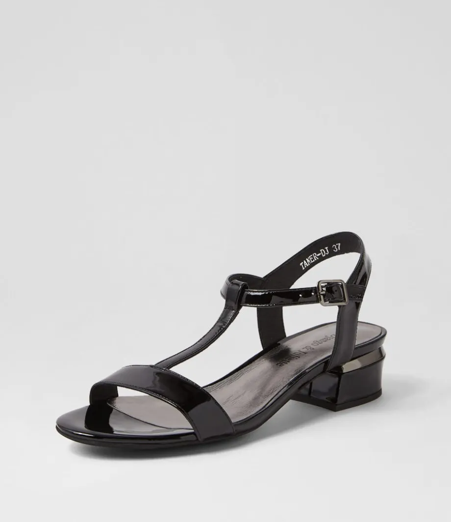taner_black_patent_leather_sandals_1.webp Taner Black Patent Leather Sandals<DJANGO & JULIETTE Store