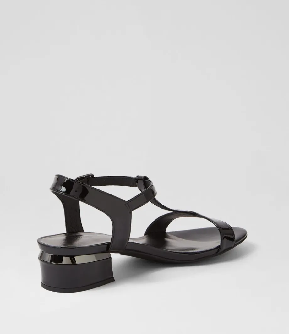 taner_black_patent_leather_sandals_2.webp Taner Black Patent Leather Sandals<DJANGO & JULIETTE Store