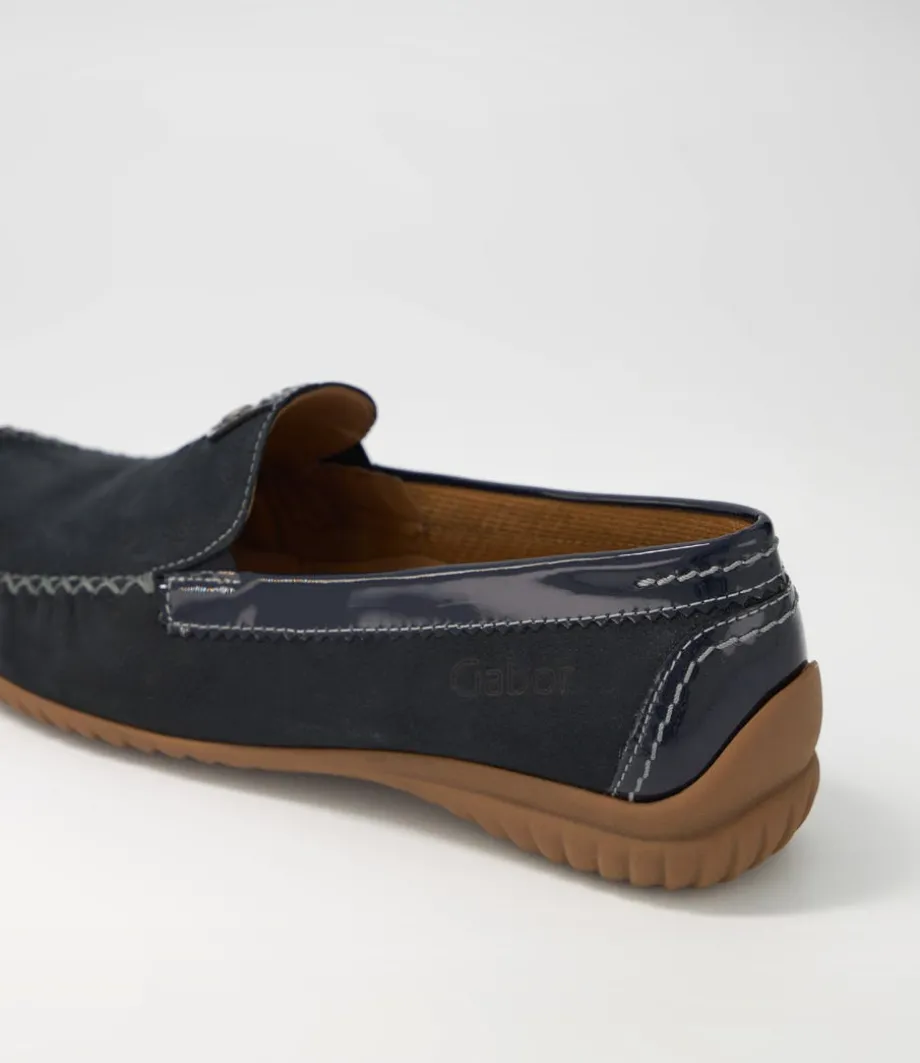 thessa_nightblue_suede_loafers_4.webp Thessa Nightblue Suede Loafers<GABOR New