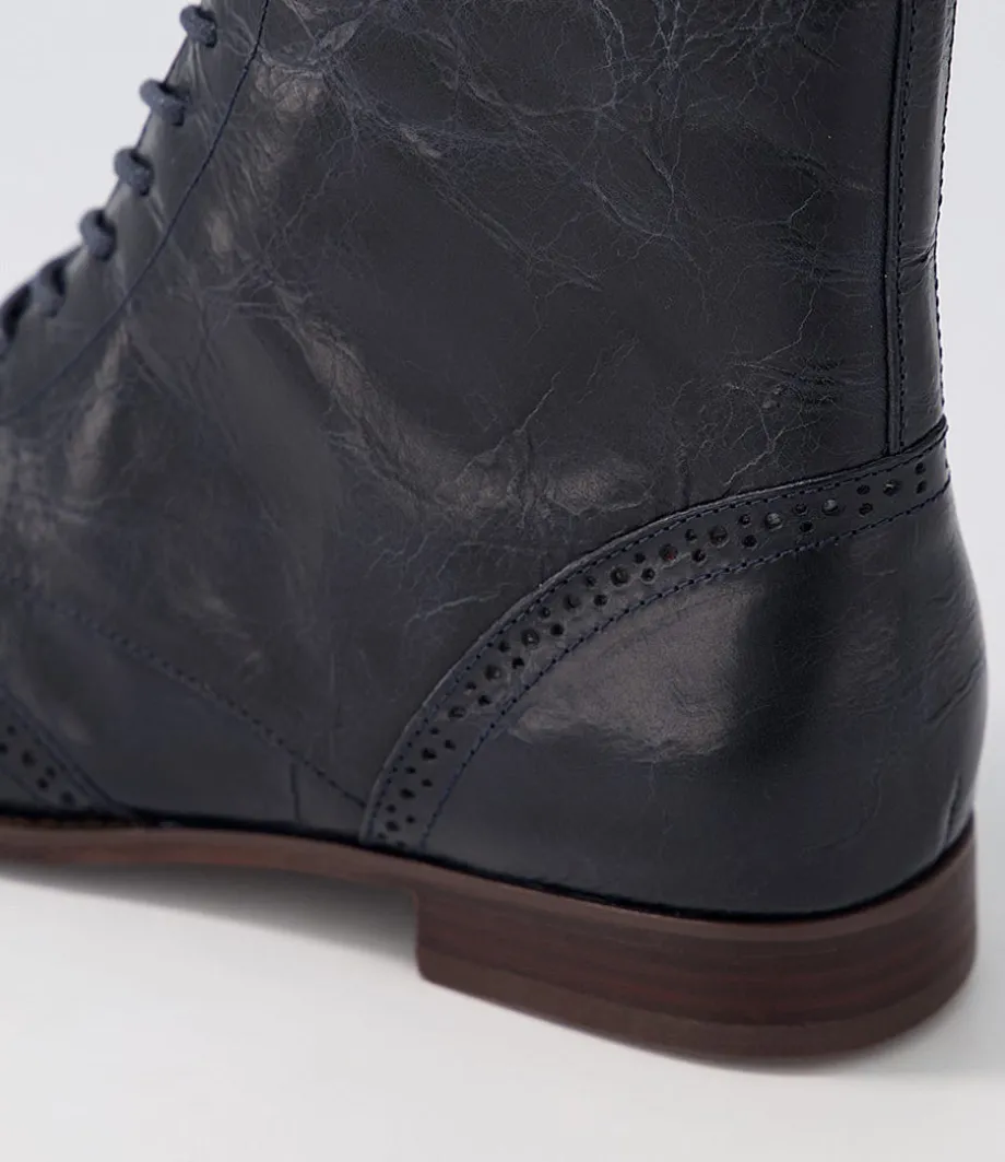 thron_xf_navy_leather_ankle_boots_4.webp Thron Xf Navy Leather Ankle Boots<ZIERA Shop