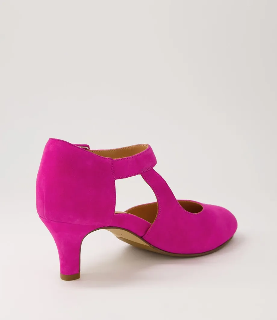 timon_xw_fuchsia_suede_heels_2.webp Timon Xw Fuchsia Suede Heels<ZIERA Clearance