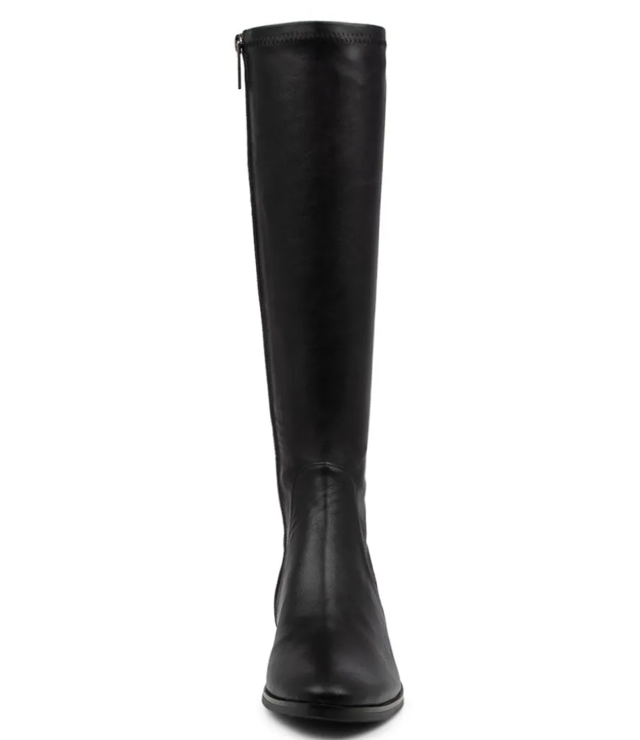 timothie_black_knee_high_boots_4.webp Timothie Black Knee High Boots<DJANGO & JULIETTE Flash Sale