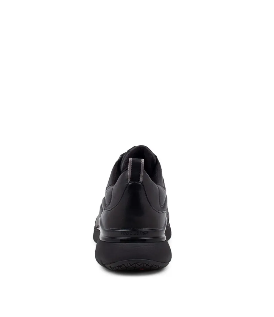 tm_sport_lace_black_leather_sneakers_2.webp Tm Sport Lace Black Leather Sneakers<ROCKPORT Cheap