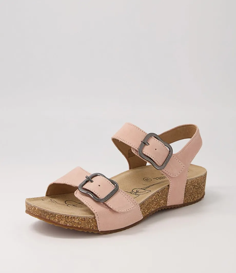 Tonga 62 Rosa Leather Sandals<JOSEF SEIBEL Shop