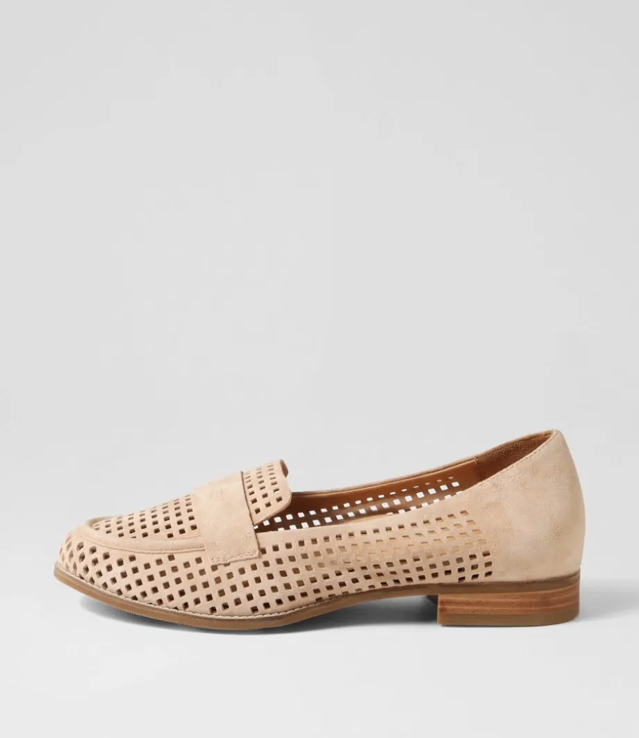 Toppiey Xf Latte Suede Loafers<ZIERA Clearance