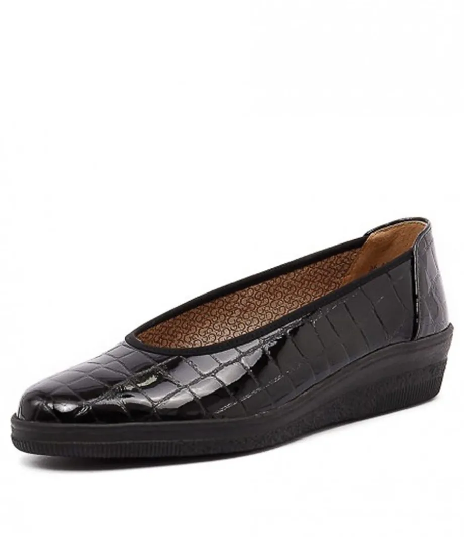 Trista Schwarz Patent Leather<GABOR Outlet