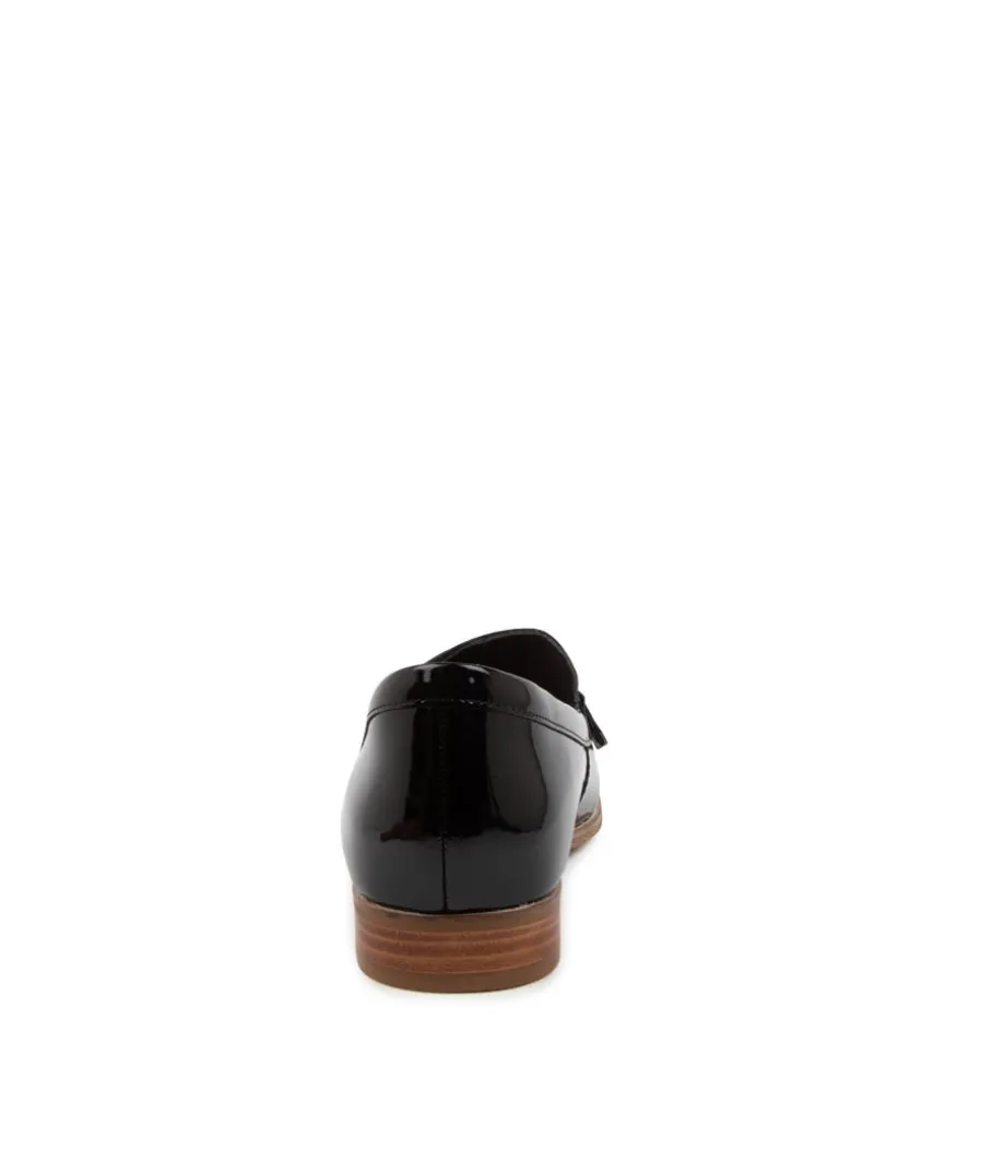 tulips_xf_black_spot_patent_suede_loafers_2.webp Tulips Xf Black Spot Patent Suede Loafers<ZIERA New
