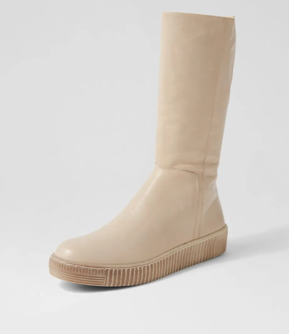 tyrese_almond_leather_calf_boots_1.webp Tyrese Almond Leather Calf Boots<DJANGO & JULIETTE Hot