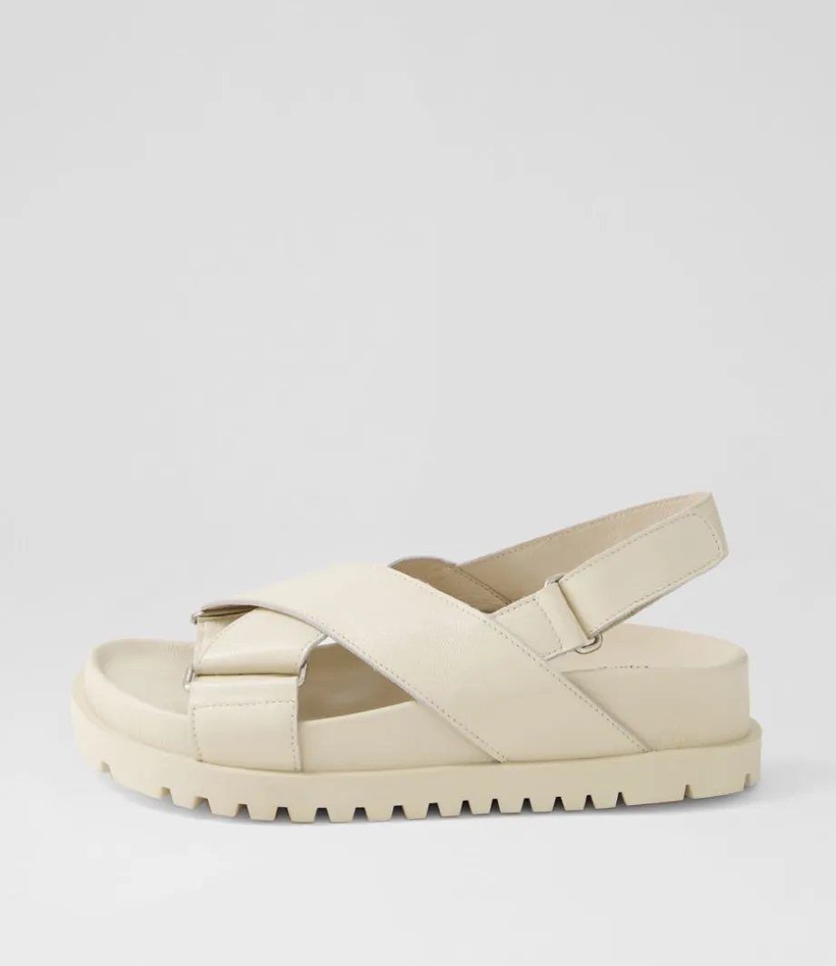 Ubari Milk Leather Sandals<DJANGO & JULIETTE Best Sale