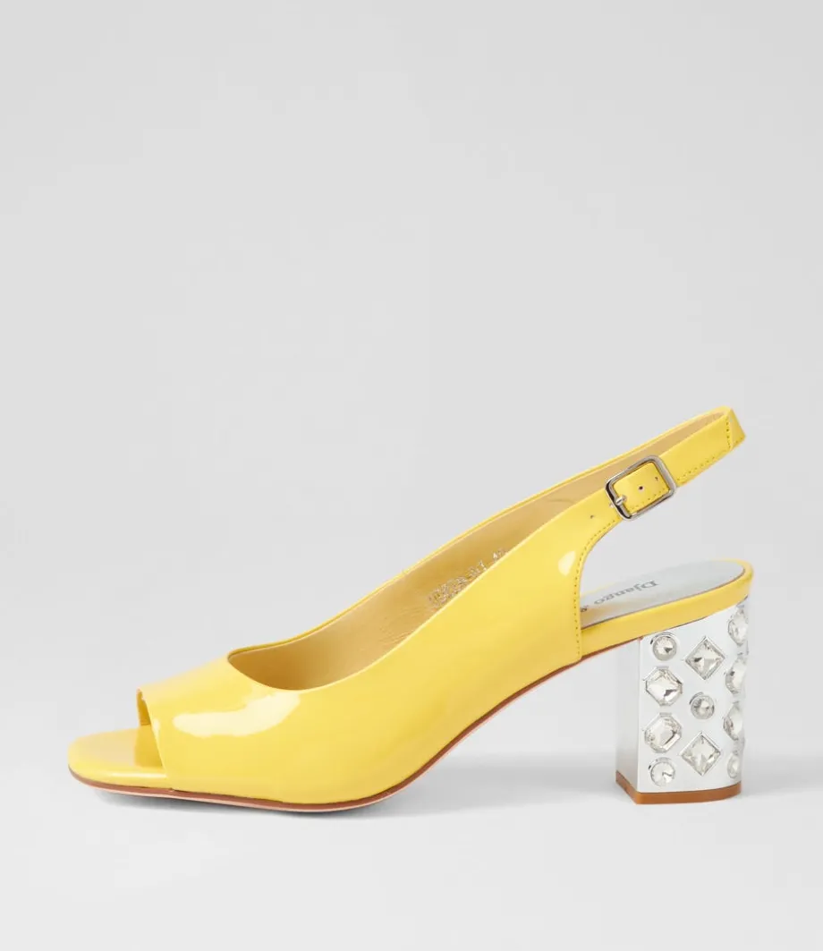 Udeem Buttercup Patent Leather Sandals<DJANGO & JULIETTE Sale