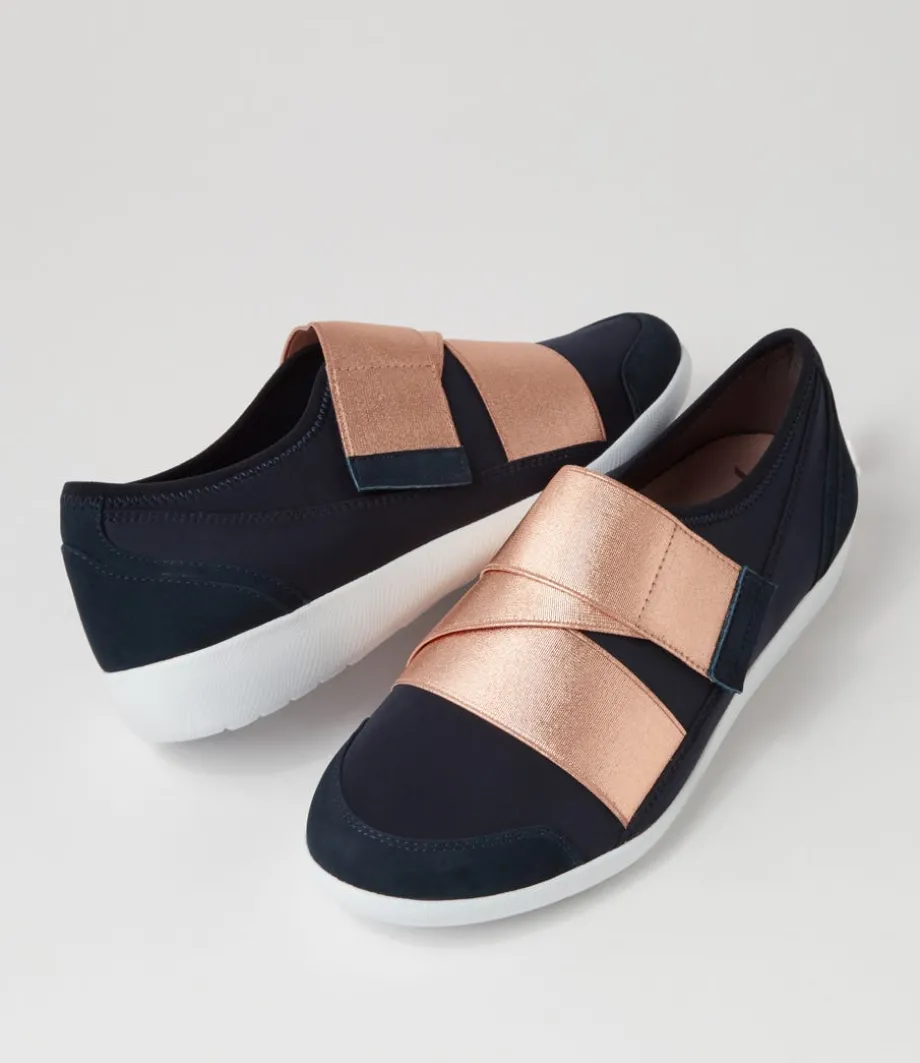 urban_ff_navy_rose_gold_neoprene_sneakers_4.webp Urban Ff Navy Rose Gold Neoprene Sneakers<ZIERA Clearance