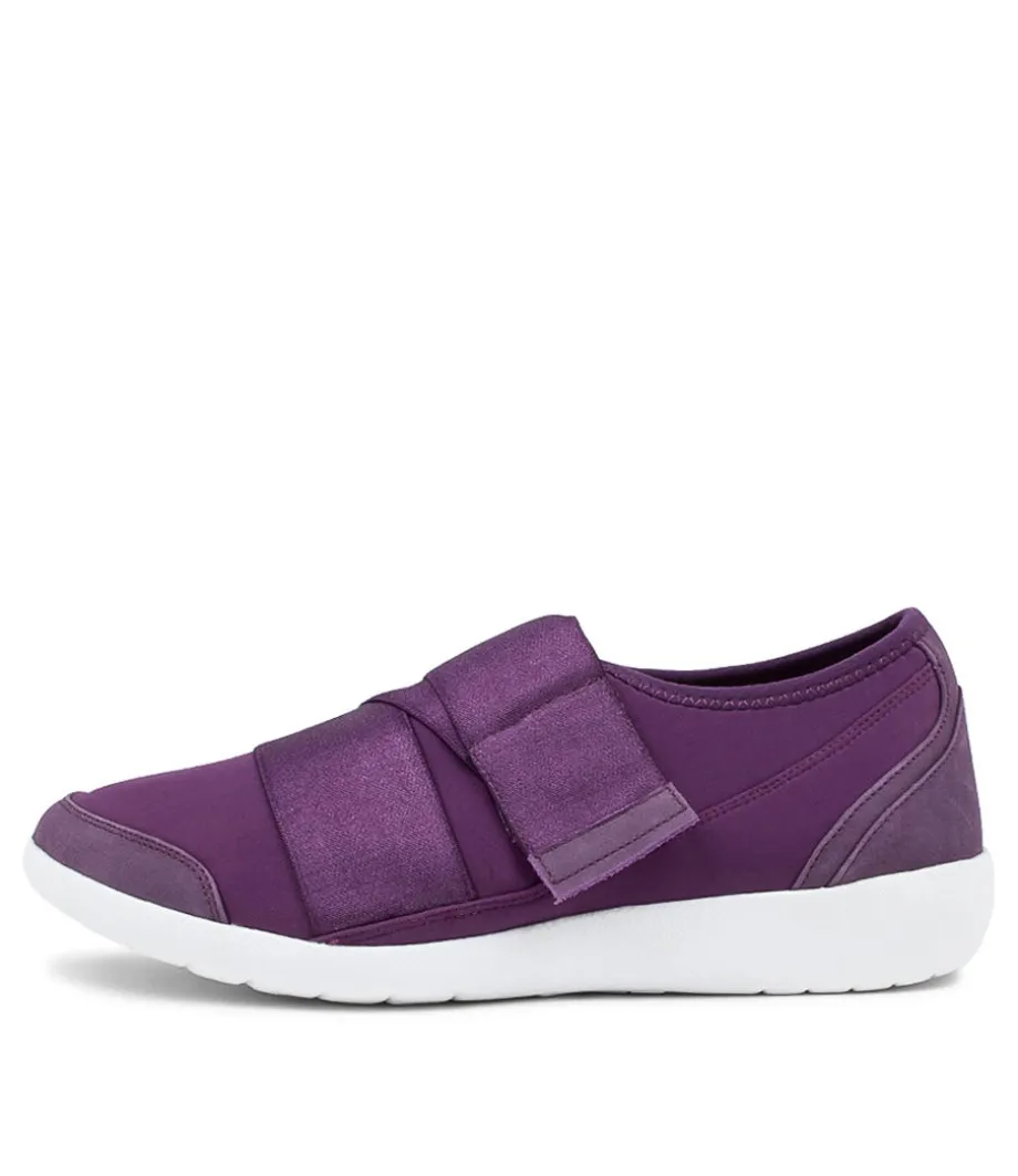 Urban Ff Purple Neoprene Sneakers<ZIERA Store
